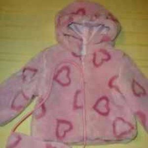 Winter Coat and Muff for Baby/Toddler